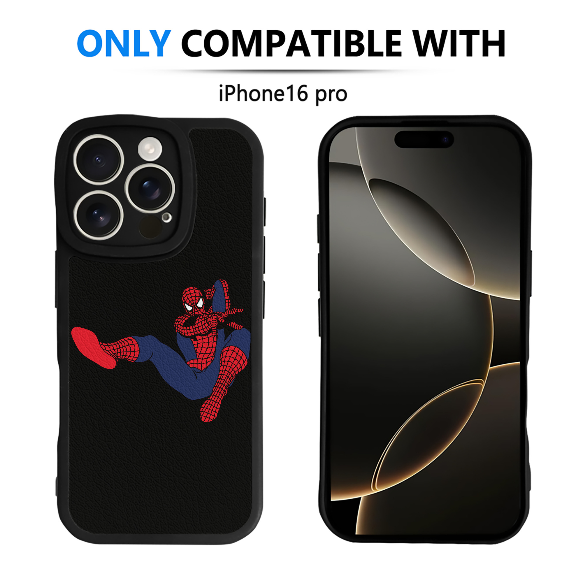 （画像用） アベンジャーズ The Avengers 【iPhone 16シリーズ対応】シリコンスマホケース（レザー調） 材質：シリコン